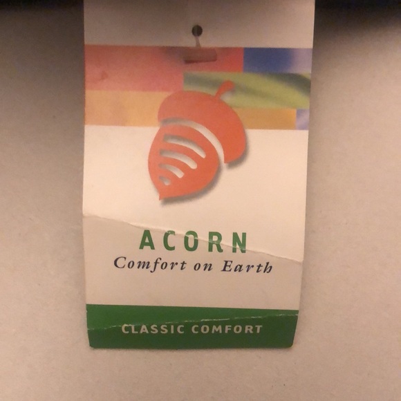 NWT Acorn Women's Blue Faux Chinchilla Fur Booties - size M (6.5 - 7.5) - Picture 5 of 7